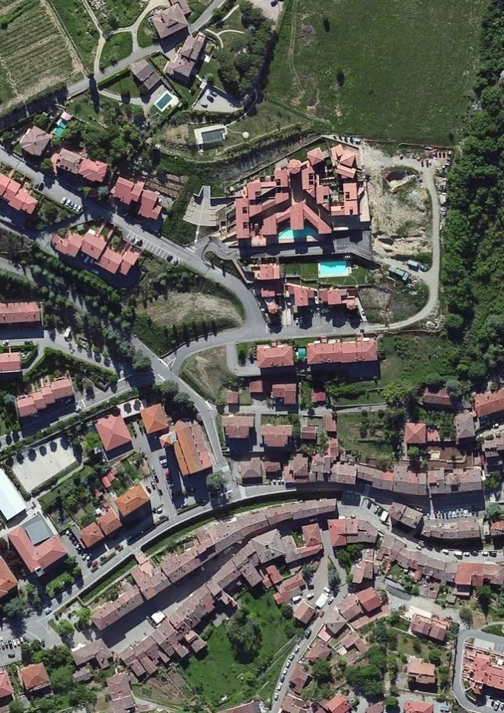 Borgo Gaiole - Vista Aerea