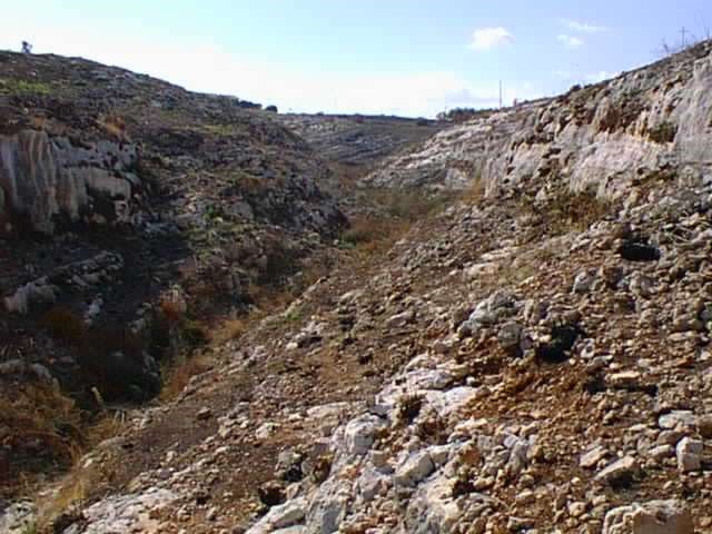 vista interna della cava